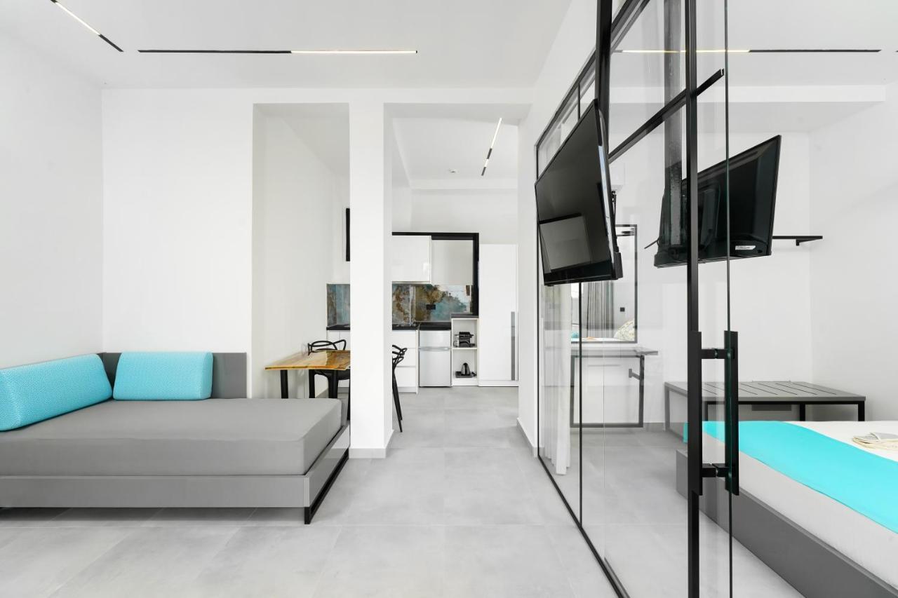Mythodea Prive Luxury Suites Chrysi Ammoudia ภายนอก รูปภาพ