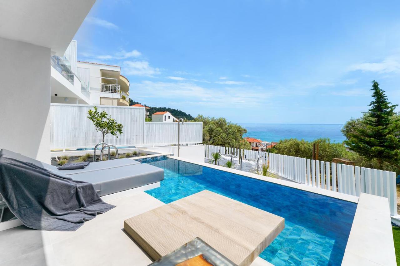 Mythodea Prive Luxury Suites Chrysi Ammoudia ภายนอก รูปภาพ