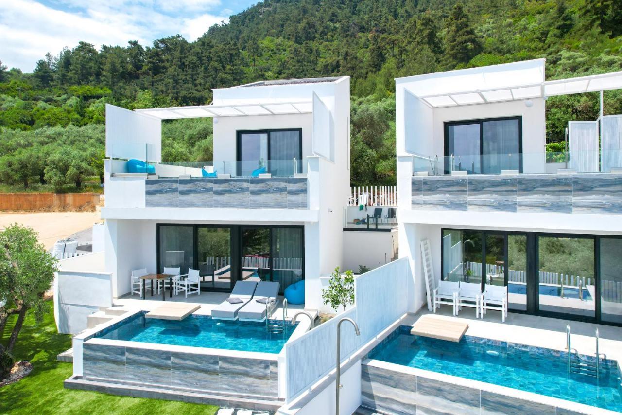 Mythodea Prive Luxury Suites Chrysi Ammoudia ภายนอก รูปภาพ