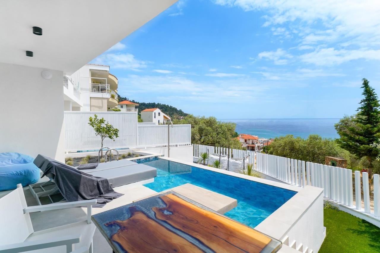 Mythodea Prive Luxury Suites Chrysi Ammoudia ภายนอก รูปภาพ