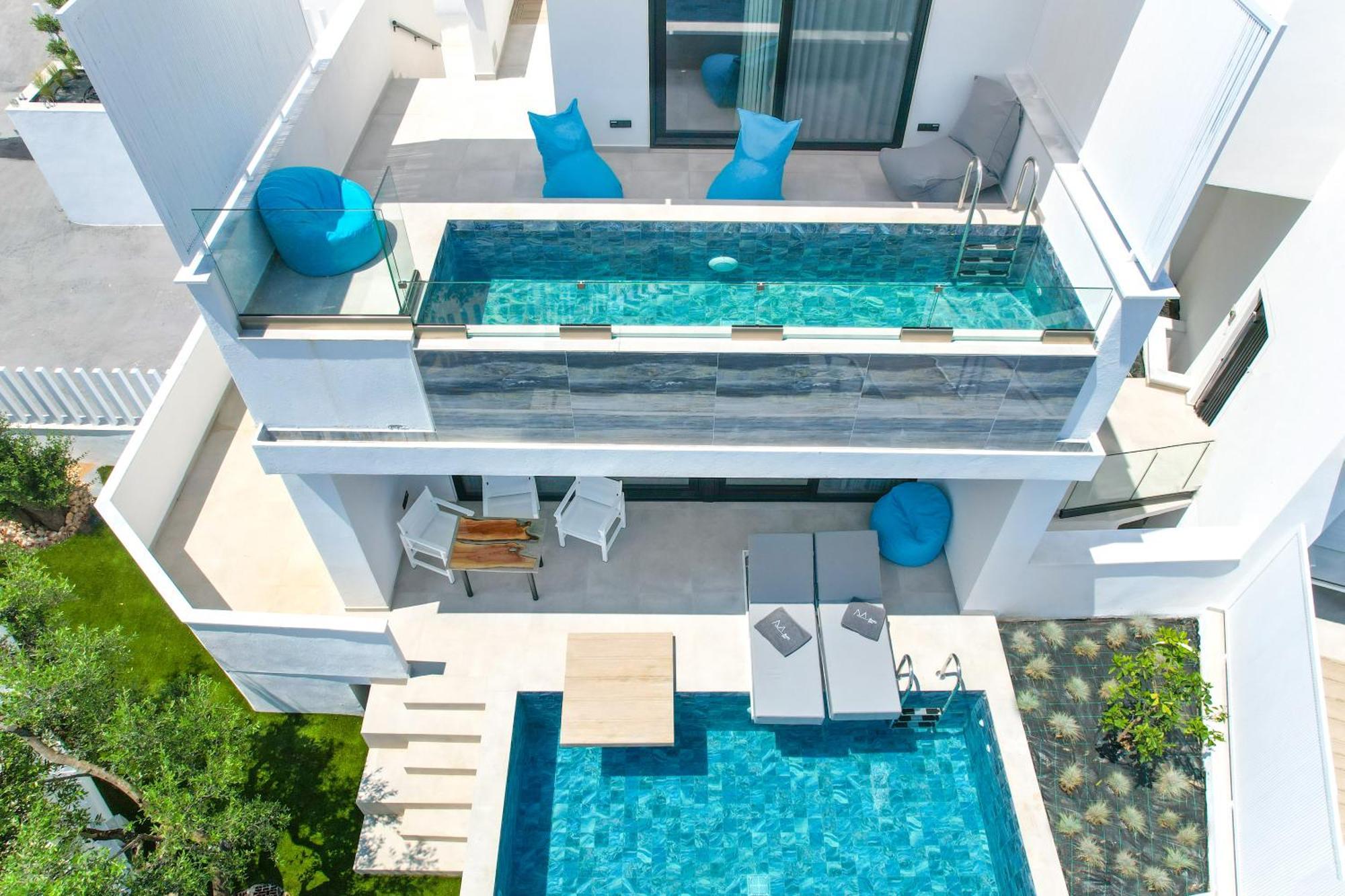 Mythodea Prive Luxury Suites Chrysi Ammoudia ภายนอก รูปภาพ
