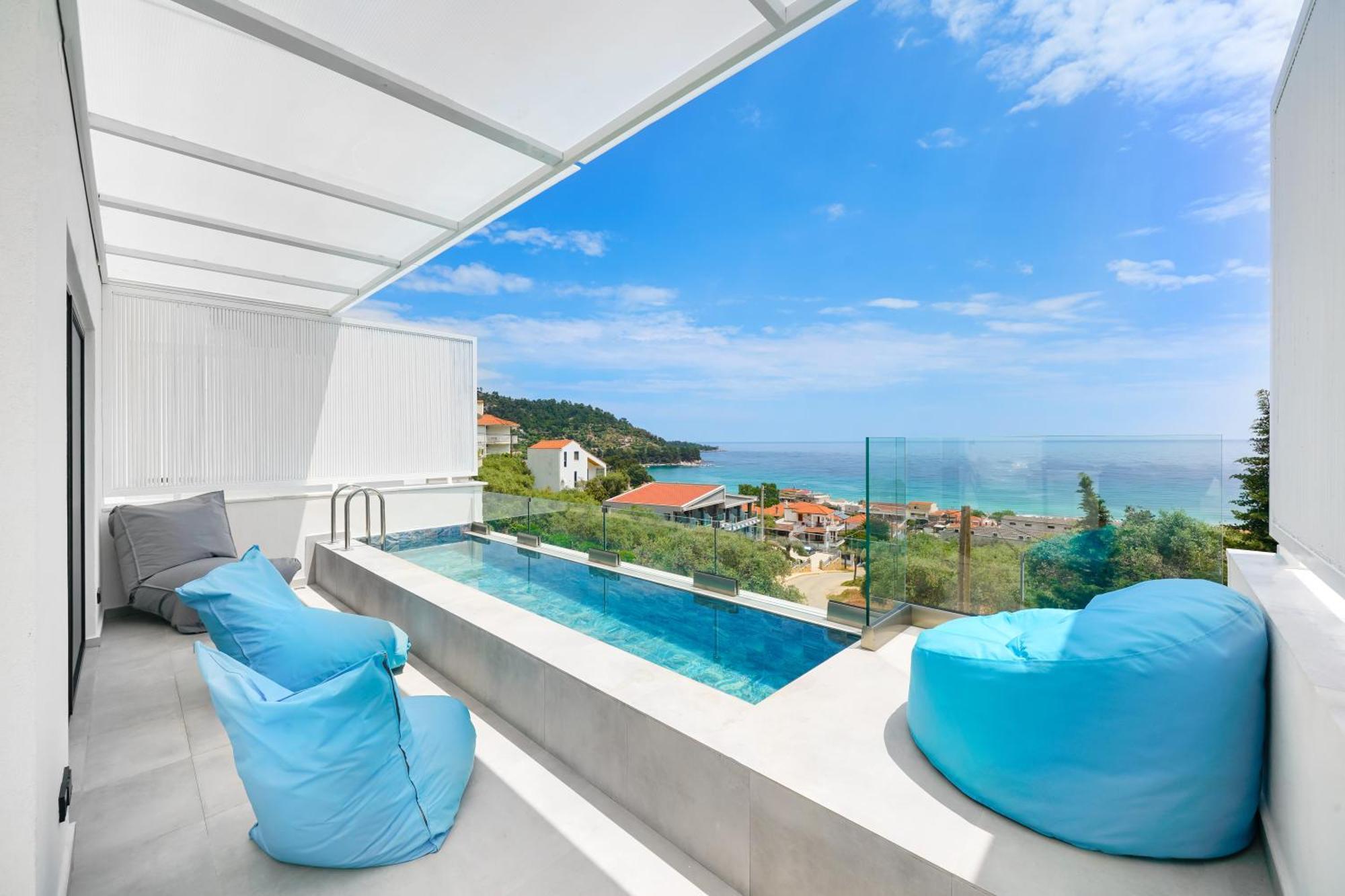 Mythodea Prive Luxury Suites Chrysi Ammoudia ภายนอก รูปภาพ