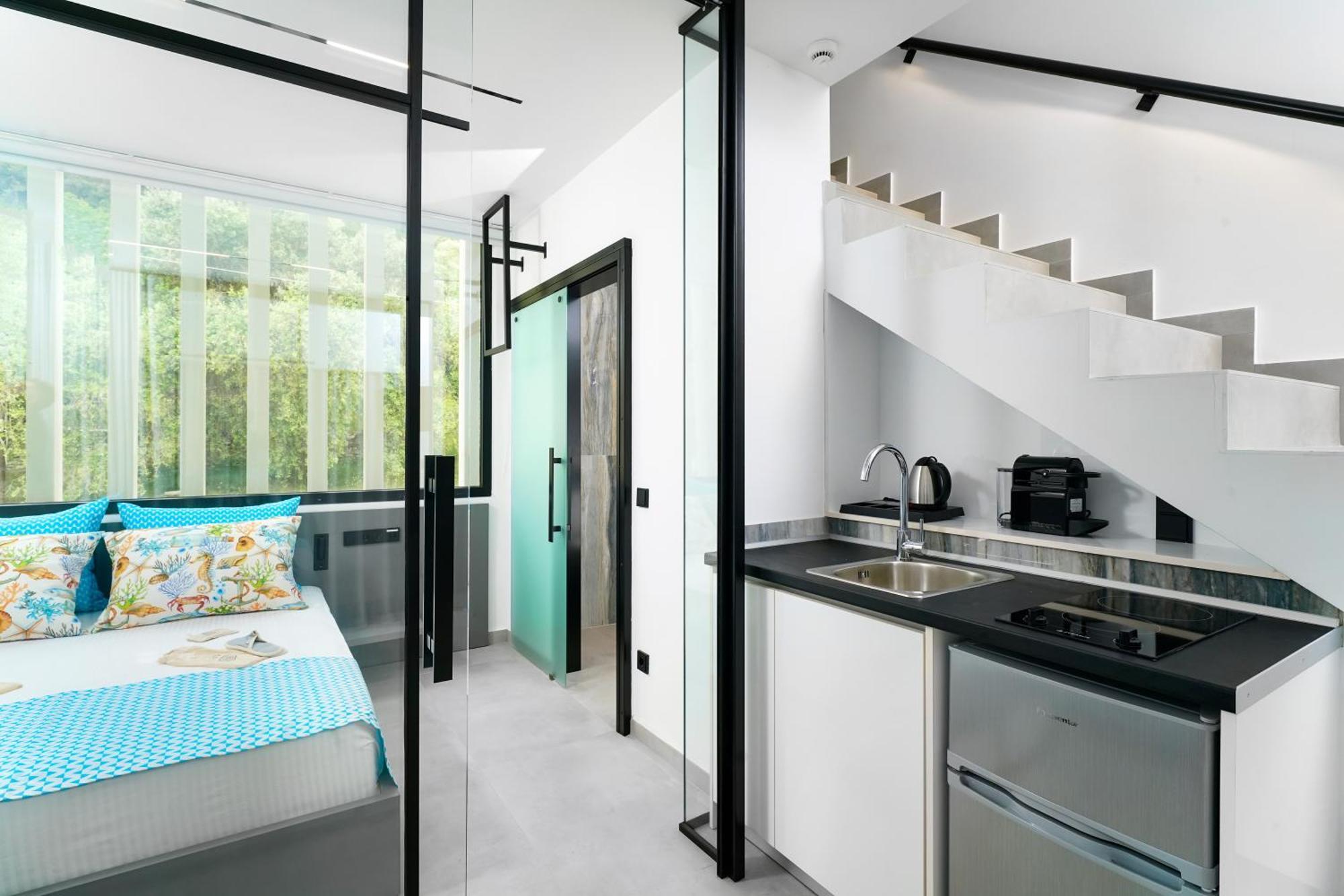 Mythodea Prive Luxury Suites Chrysi Ammoudia ภายนอก รูปภาพ