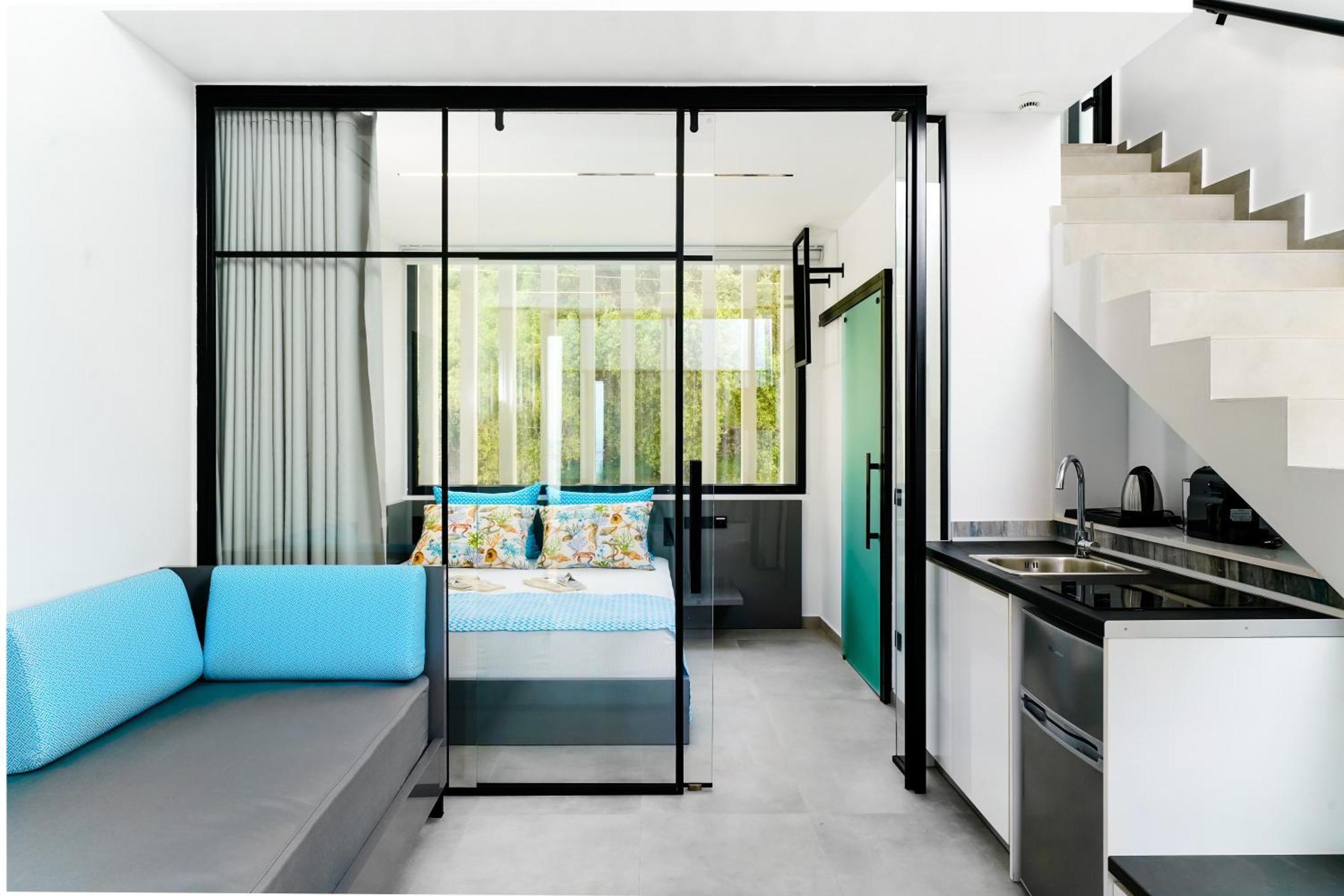 Mythodea Prive Luxury Suites Chrysi Ammoudia ภายนอก รูปภาพ
