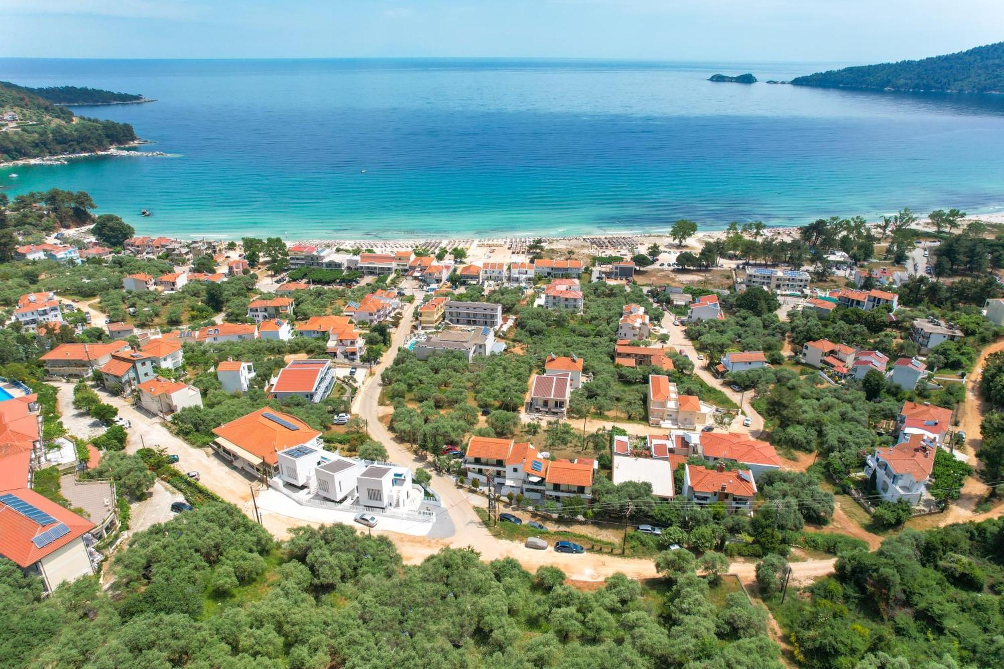 Mythodea Prive Luxury Suites Chrysi Ammoudia ภายนอก รูปภาพ