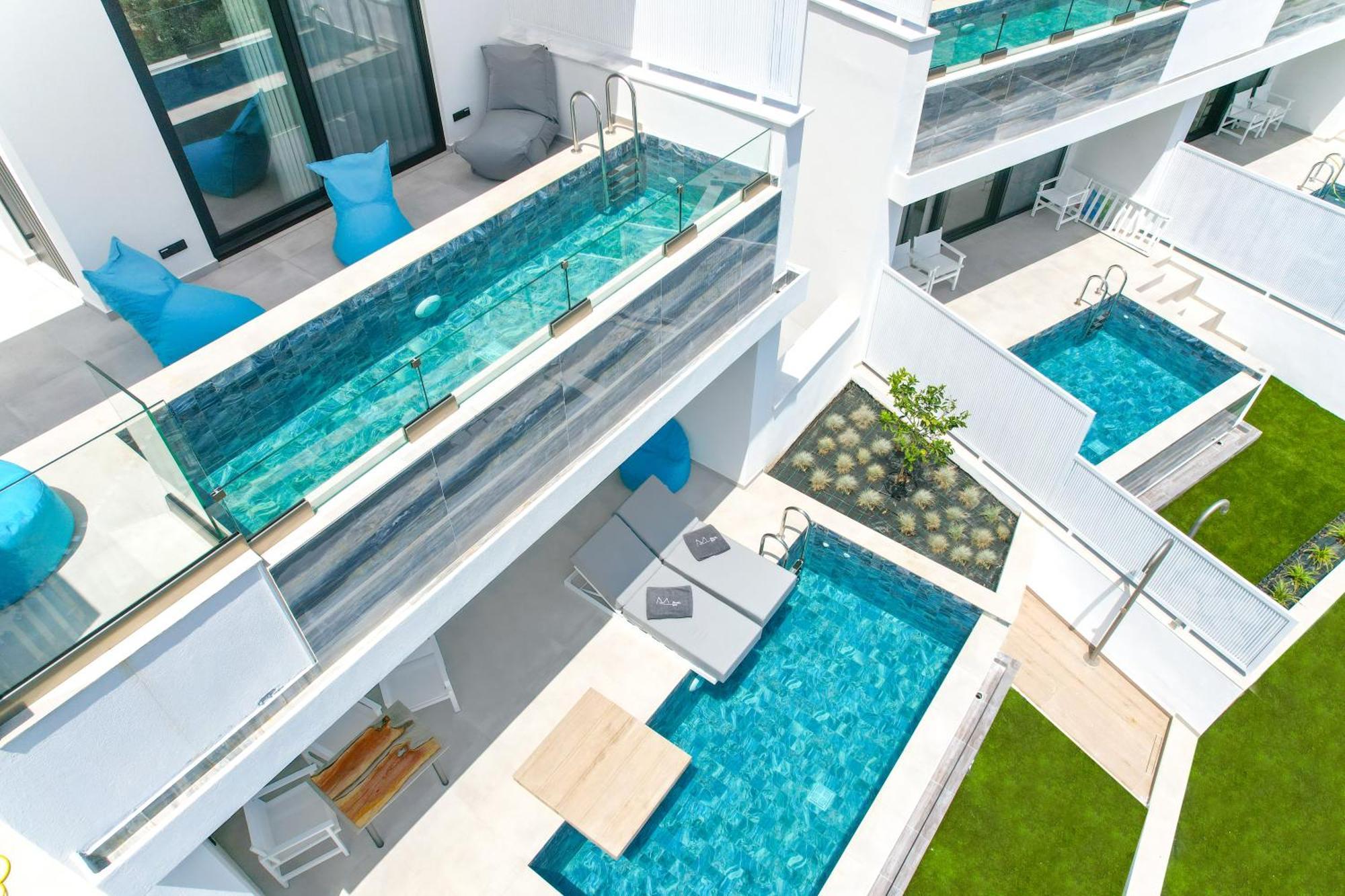 Mythodea Prive Luxury Suites Chrysi Ammoudia ภายนอก รูปภาพ