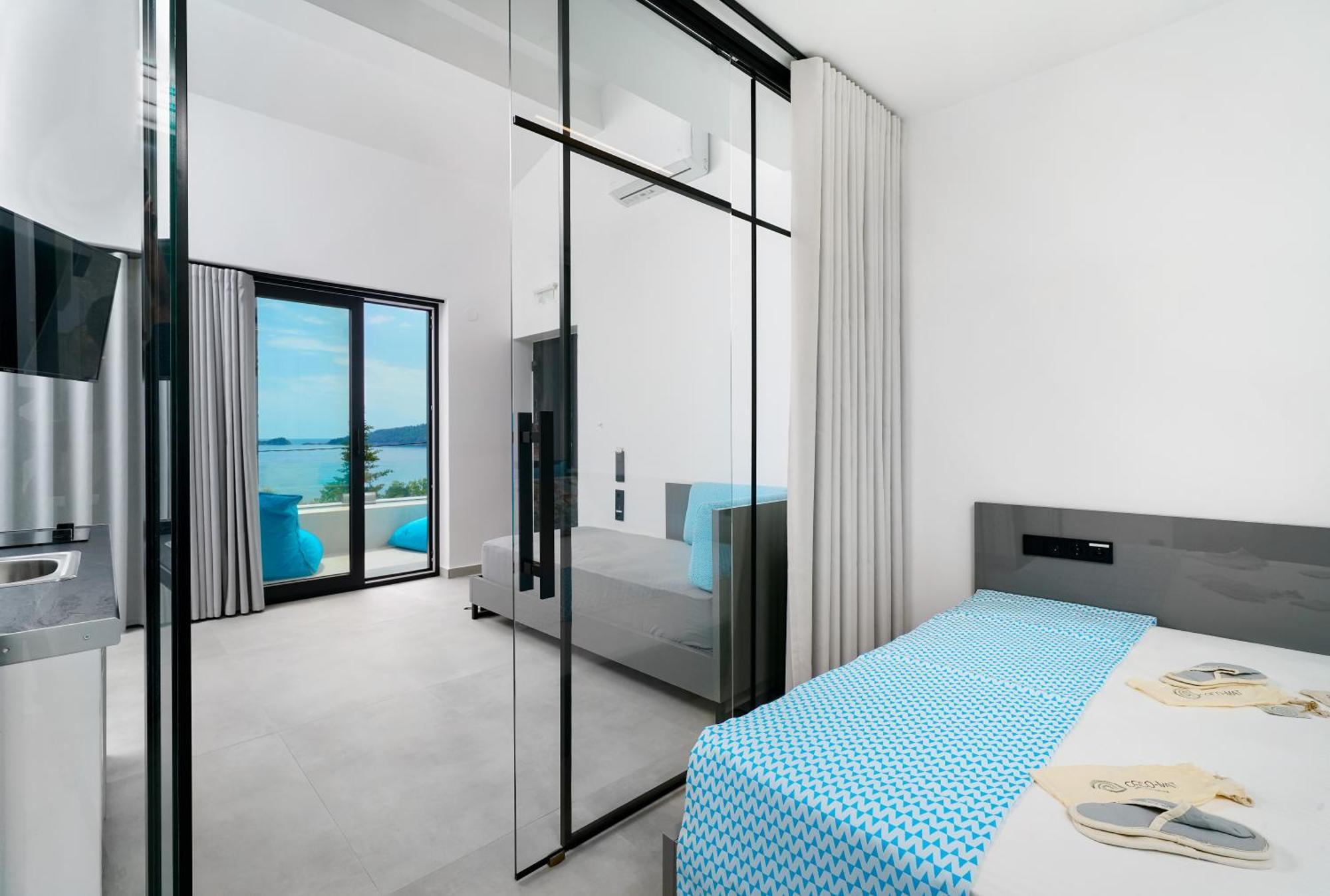 Mythodea Prive Luxury Suites Chrysi Ammoudia ภายนอก รูปภาพ