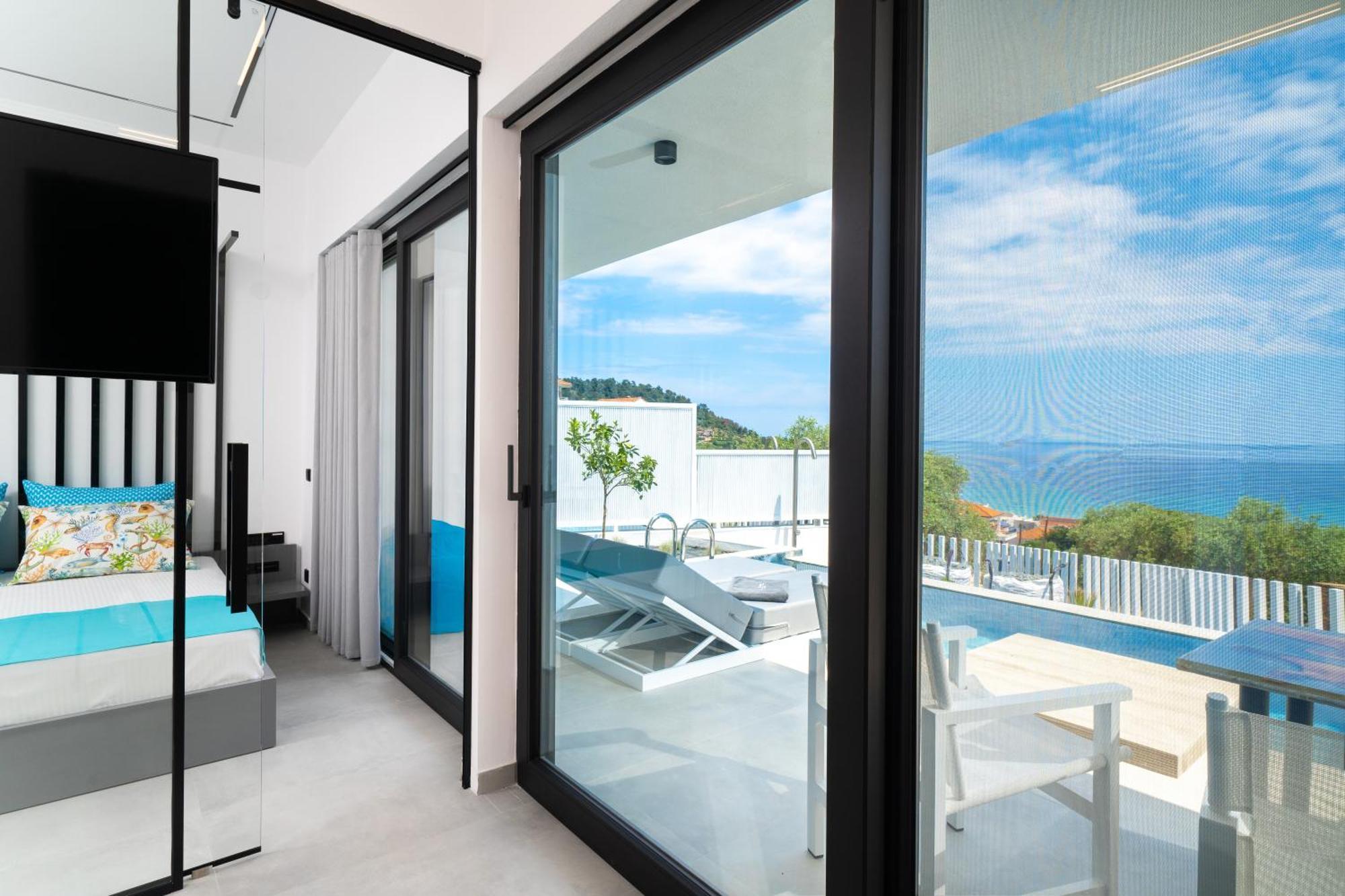Mythodea Prive Luxury Suites Chrysi Ammoudia ภายนอก รูปภาพ